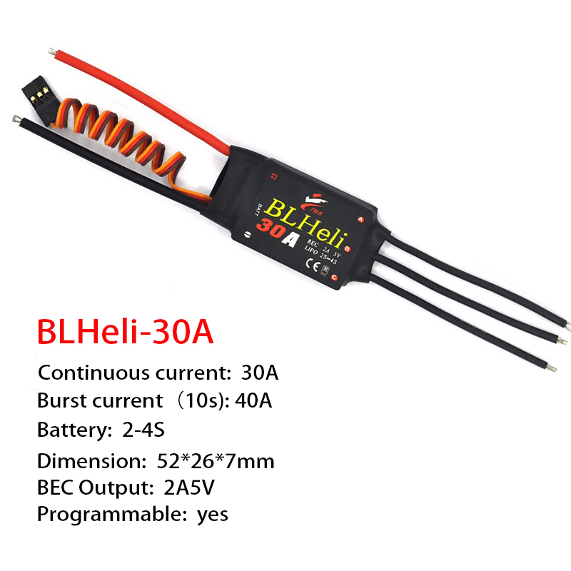 1-3Pcs Brushless ESC BLHeli 20 - đánh giá và giá Drone Esc