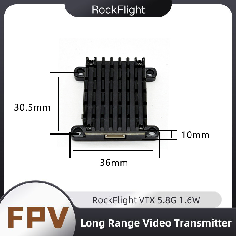 RockFlight TX663 VTX 5.8G 48CH - đánh giá và giá Drone Transmitter