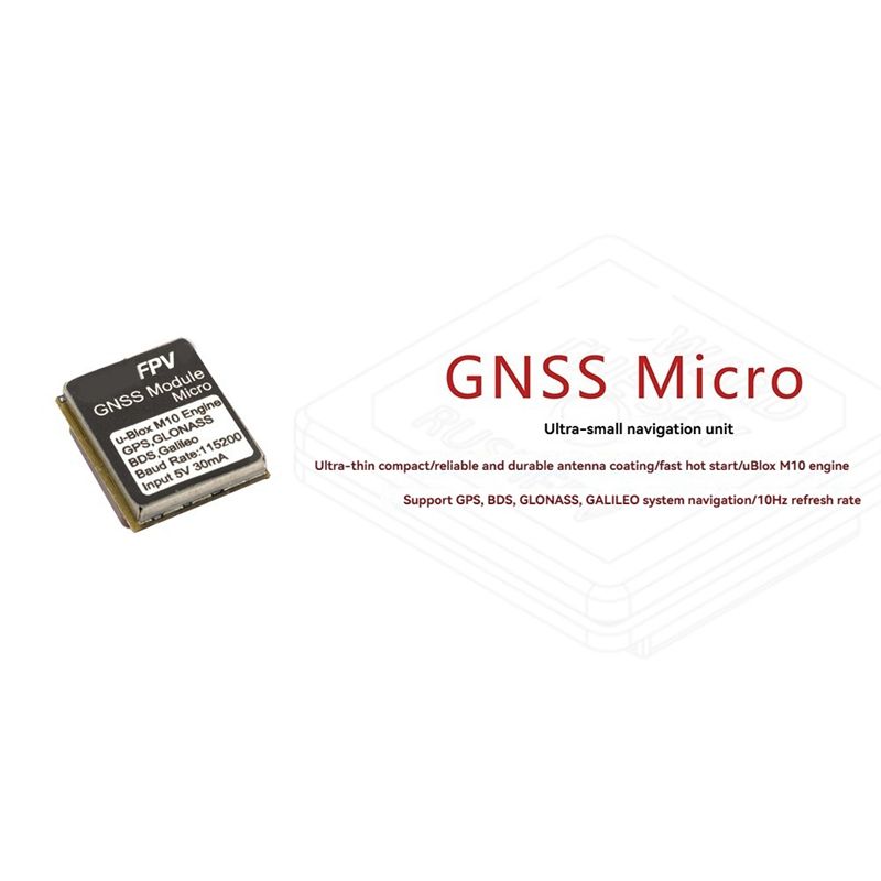 B16C-For RUSHFPV GNSS Micro M1 - đánh giá và giá Drone Gps Module
